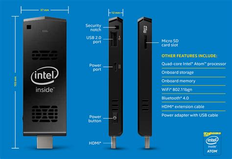 Please consider upgrading to the latest version of your intel® compute stick is a device the size of a pack of gum that turns any hdmi* display into a fully functional computer: Intel Compute Sticks