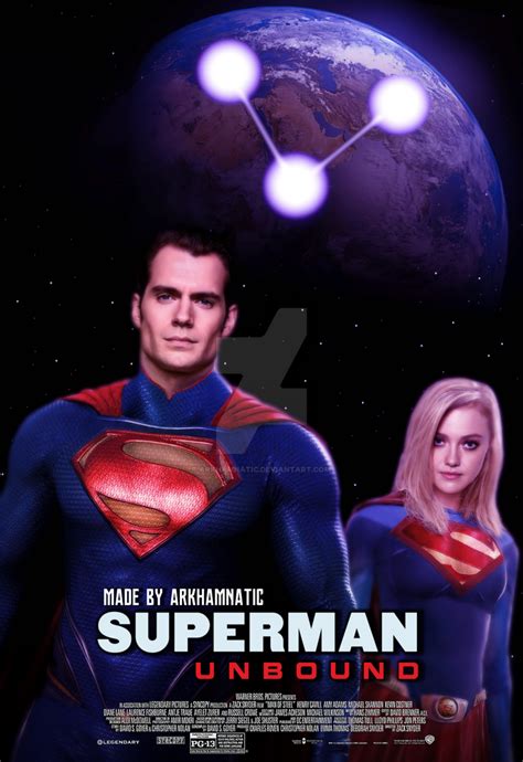 Superman Unbound Movie Poster By Arkhamnatic On Deviantart