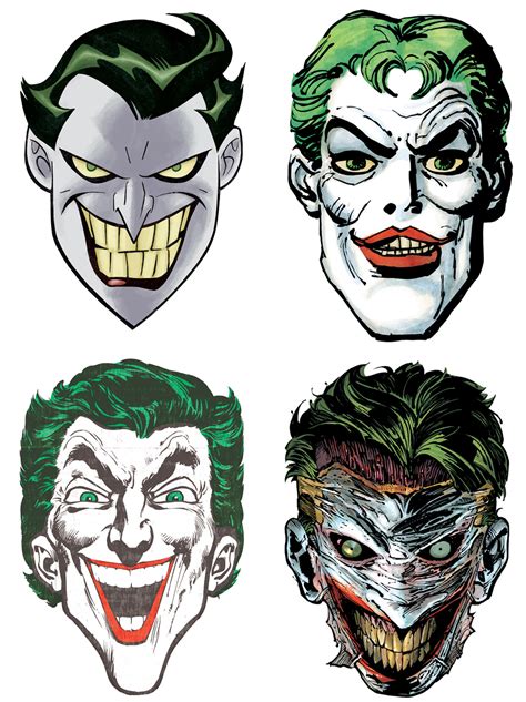 Dc 80th Anniversary Masks Coming To Comic Shops Joker And Catwoman
