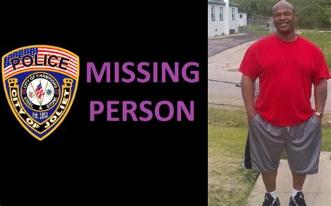 joliet police department search for missing man 1340 wjol