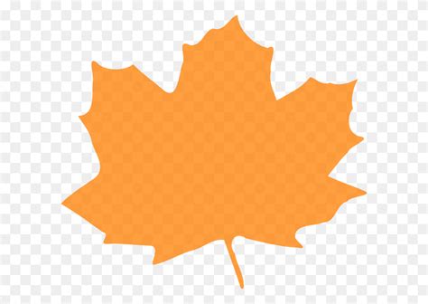 Orange Leaf Clip Art Maple Tree Clipart Flyclipart