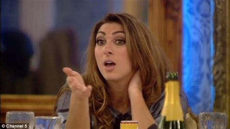 luisa zissman and lionel blair have a bust up on celebrity big brother daily mail online