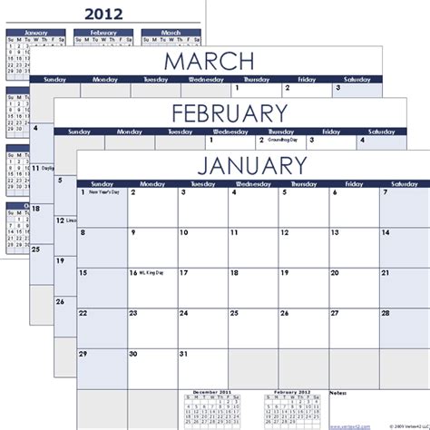 Microsoft Printable Calendar Calendar Templates