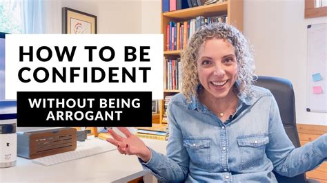 Confidence Vs Arrogance How To Be Confident Not Arrogant Youtube