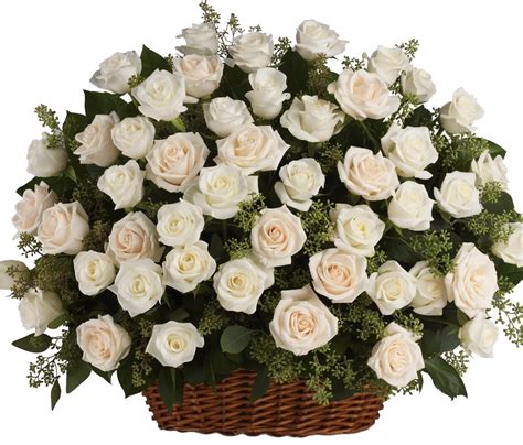 White Rose Bouquet Wedding Flowers Transparent Background Clip Art