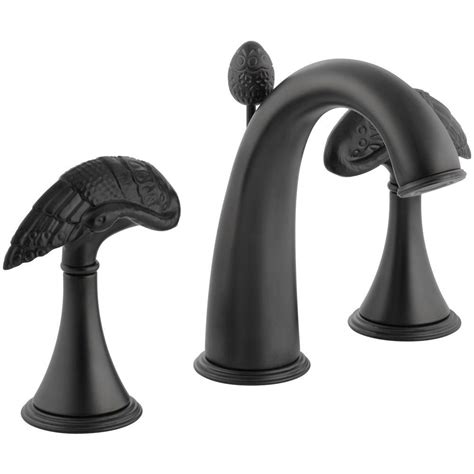 Appollo specialized in black bathroom water faucets, single hole. Black Wrought Iron Bathroom Faucets