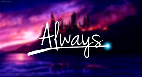 We present you our collection of desktop wallpaper theme: HD wallpaper: Always Harry Potter, always text on black ...
