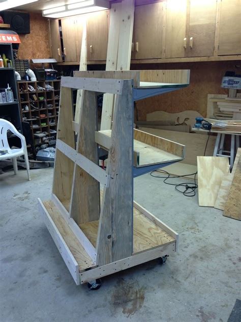 How To Build A Rolling Lumber Rack Wilker Dos Lumber Rack Wood