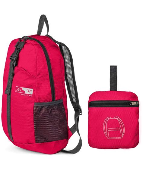 Folding Backpack Compact Durable Built Pink Cl12mzcjyqp