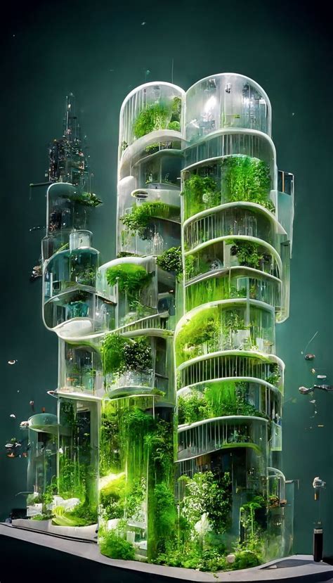 Ai Generated Future Cities By Manas Bhatia Biophilic Architecture
