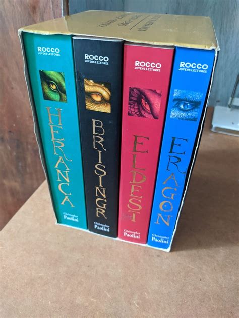 Box Livros Combo Eragon Ciclo A Heran A Livros Livro Editora Rocco Usado Enjoei