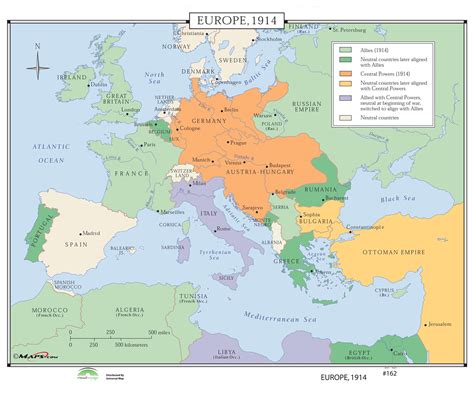 See more ideas about historical maps, europe, europe map. #162 Europe, 1914 - KAPPA MAP GROUP