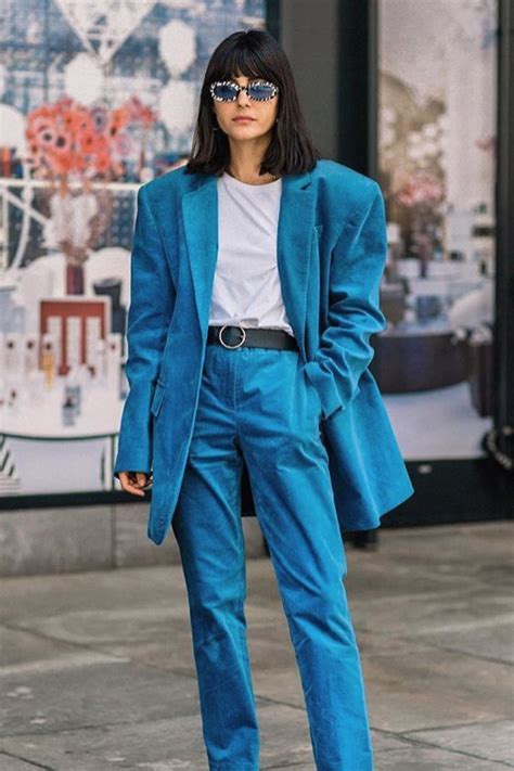 20 All Blue Outfits To Try Who What Wear Uk