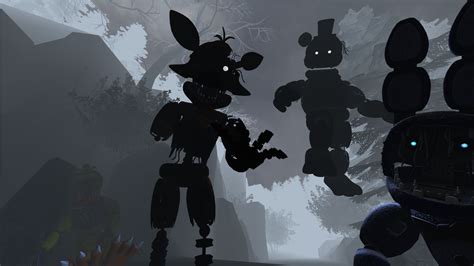 Forest Of The Aninatronic Afterlife Fnaf Tpc Sfm By Gentlemanfox1991