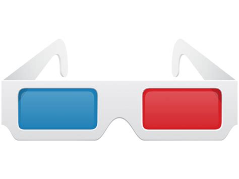 3d Glasses Transparent Background
