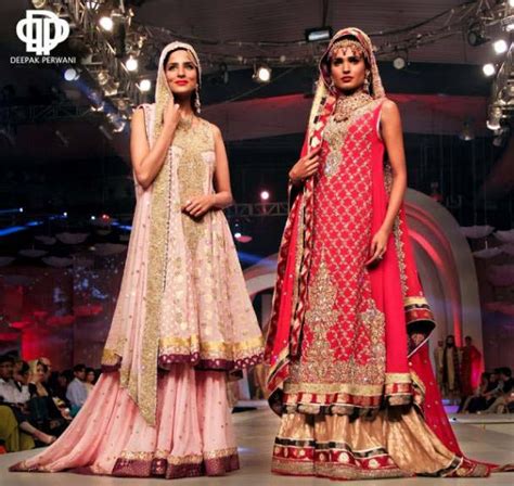 Pakistani Bridal Lehenga Dresses Designs Collection 2017