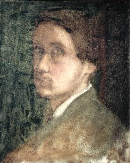 Self Portrait Edgar Degas En Reproduction Imprimée Ou Copie Peinte à