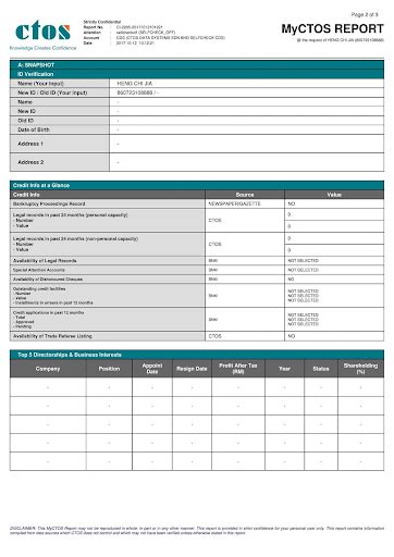 How do i check my ccris? Why Do CCRIS And CTOS Reports Matter So Much ...