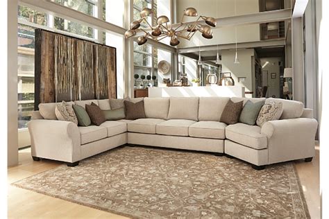 Wilcot 4 Piece Sofa Sectional With Cuddler Ashley Furniture Homestore