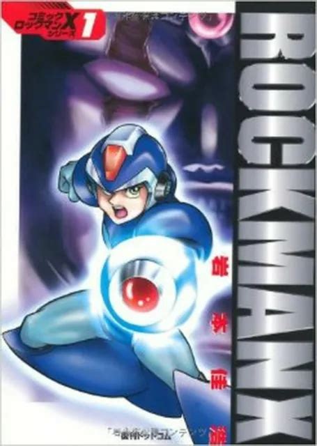 Rockman Mega Man Manga Book Rock Man X 1 2850 Picclick