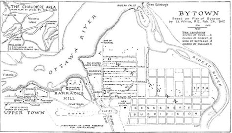 Colonial Map Depicting The Class Organization Of Ottawa Peoples