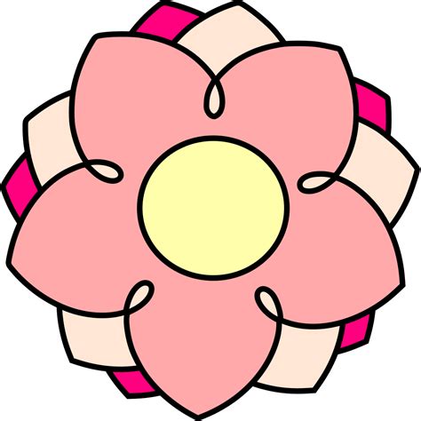 Pink Flower Png Svg Clip Art For Web Download Clip Art Png Icon Arts