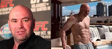 ufc s dana white flaunts insane body transformation in lead up to ufc 287