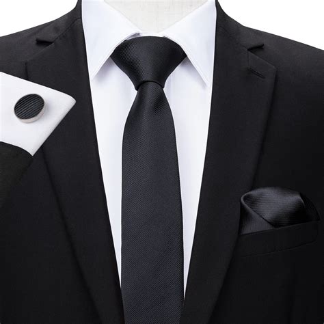 Buy Hi Tie Designer Brand 55cm Silk Slim Necktie For