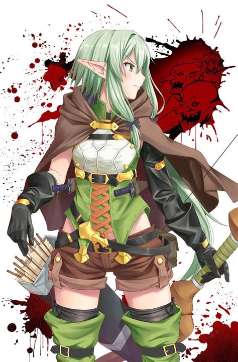 Goblin Slayer Elf By Skynetrailgun Fan Art Anime Anime Art Girl Manga Anime Anime Elf Anime