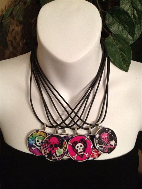Emo Necklaces By Beckyschunkystuff On Etsy Fashion Jewelry Scene