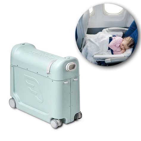 The bedbox® also features 360 degrees swivel wheels in the front, for smooth maneuvering. Чемодан-кроватка для путешествий JetKids by Stokke BedBox ...