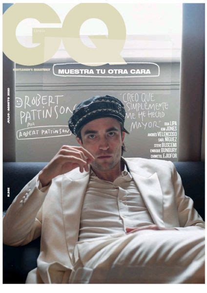 Robert Pattinson Gq Magazine July 2020 Cover Photo Spain