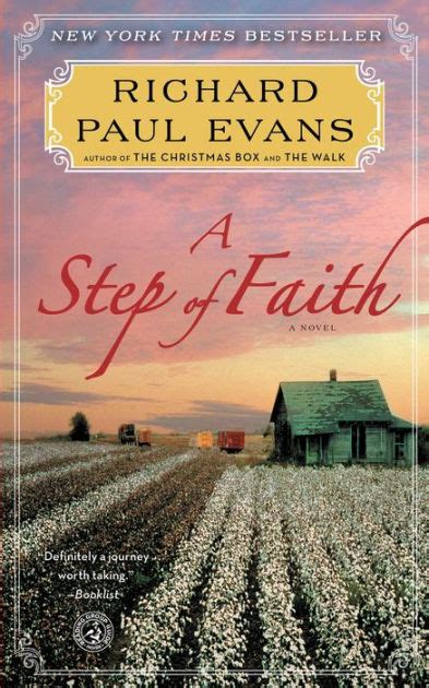 Many are not praying with confidence. A Step of Faith (Walk Series #4) by Richard Paul Evans ...