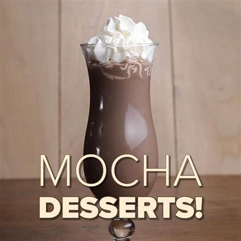 Creamy Mocha Desserts Recipes Mocha Desserts Fun Desserts Mocha