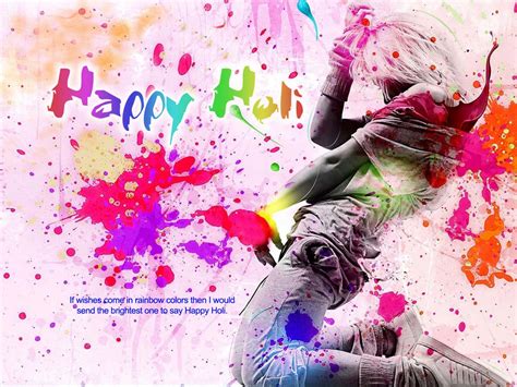 Happy Dhuleti Holi 2018 Hd Wallpaper Images Picture For Whatsapp