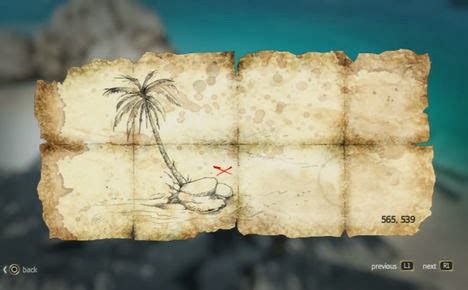 Assassins Creed Iv Black Flag Buried Treasure Chest Locations