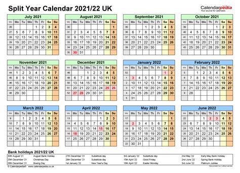 43 2021 Calendar 2022 Printable Uk  All In Here