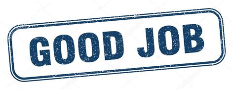 ᐈ Good Job Sticker Stock Vectors Royalty Free Good Job Stamp