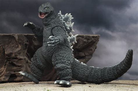 The listings were spotted by kaiju news outlet. NECA Toys 1962 Godzilla - 12" Head To Tail Godzilla Figure ...
