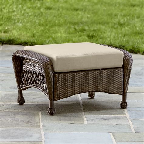 These chairs were so simple and easy to build!!! Grand Harbor May Street Small Ottoman - Outdoor Living ...