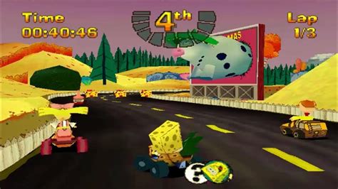 Nicktoons Racing Ps1 Longplay Spongebob Squarepants Youtube