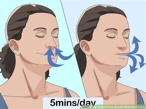 Make sure someone else is present in case you pass out and don't overdo it. 3 Ways to Hold Your Breath While Swimming - wikiHow