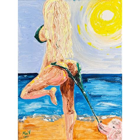 Erotic Nudity Painting Naked Woman Original Art Oil Canvas Etsy Australia