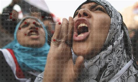 Arab Uprisings 10 Key Moments Bbc News
