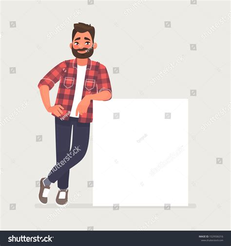 Leaning Cartoon Images Stock Photos And Vectors Shutterstock
