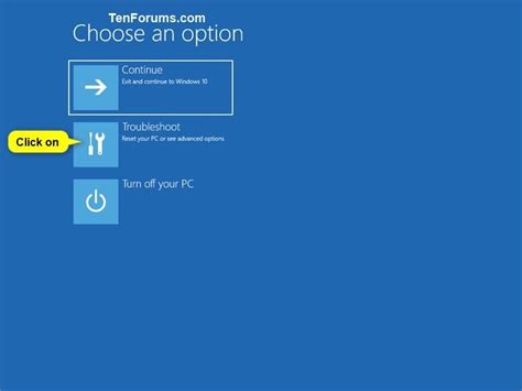 Enable Or Disable Windows Recovery Environment In Windows 10 Tutorials