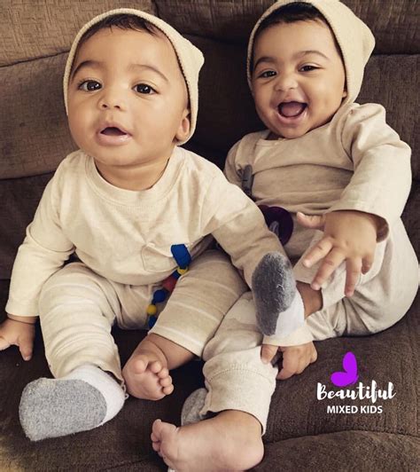 Omg 🥰 Twin Baby Boys Mixed Kids Cute Mixed Kids