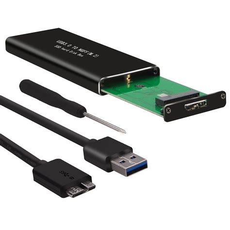 Buy M 2 SATA SSD To USB 3 0 External SSD Reader Converter Adapter