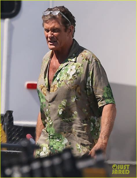David Hasselhoff Spotted On Baywatch Set For First Time Photo