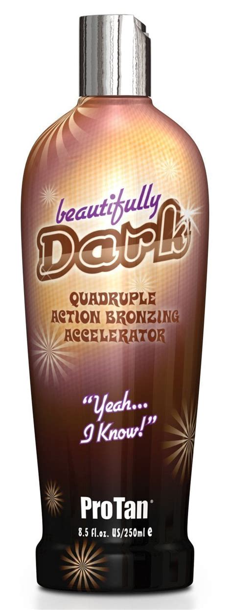 Protan Pro Tan Beautifully Dark Bronzer Indoor Tanning Salon Bronzing